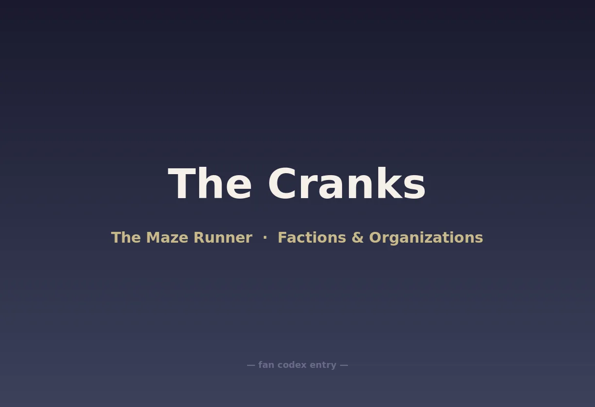 The Cranks