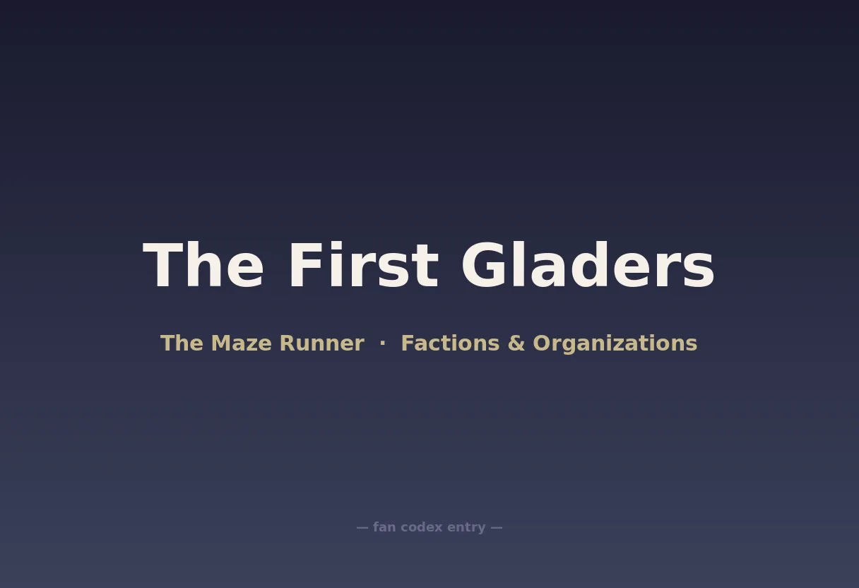 The First Gladers
