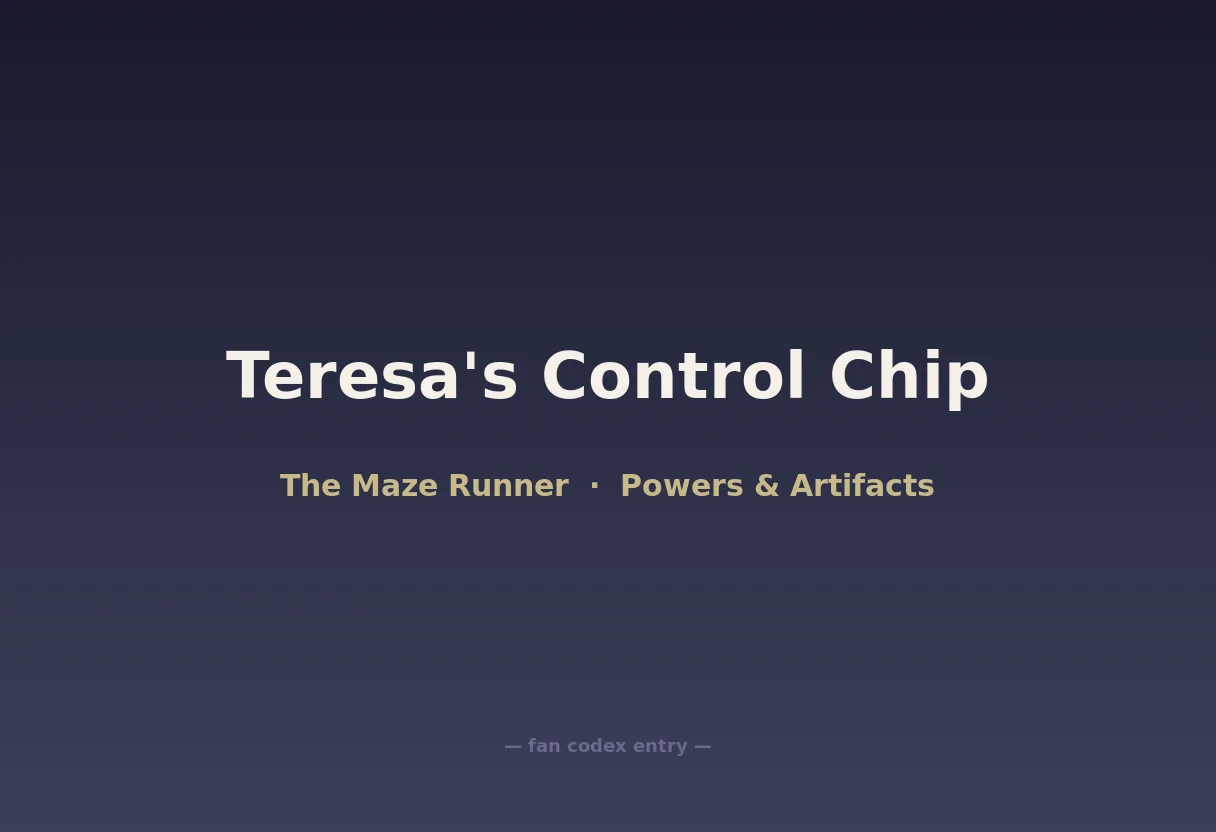 Teresa's Control Chip