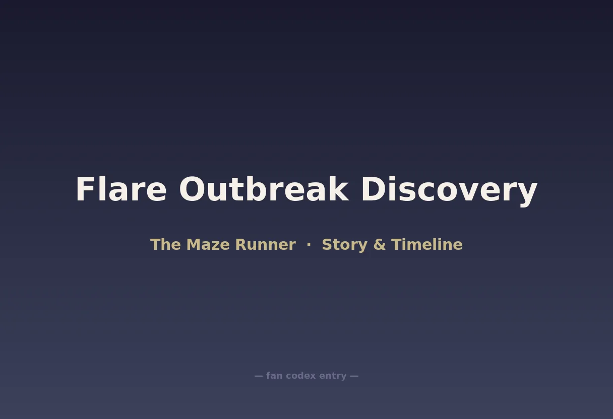Flare Outbreak Discovery